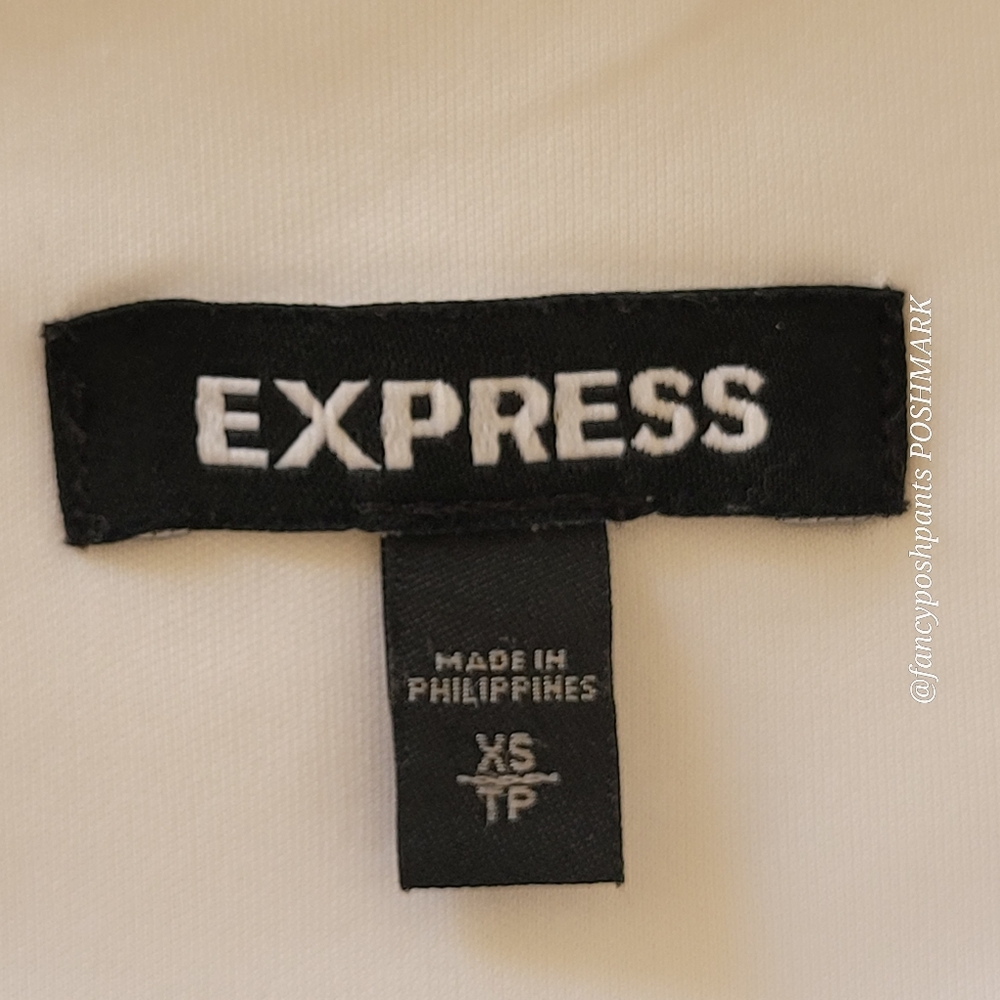 EXPRESS fully lined, structured, hidden zipper adjustable quality strap dress - Picture 5 of 16